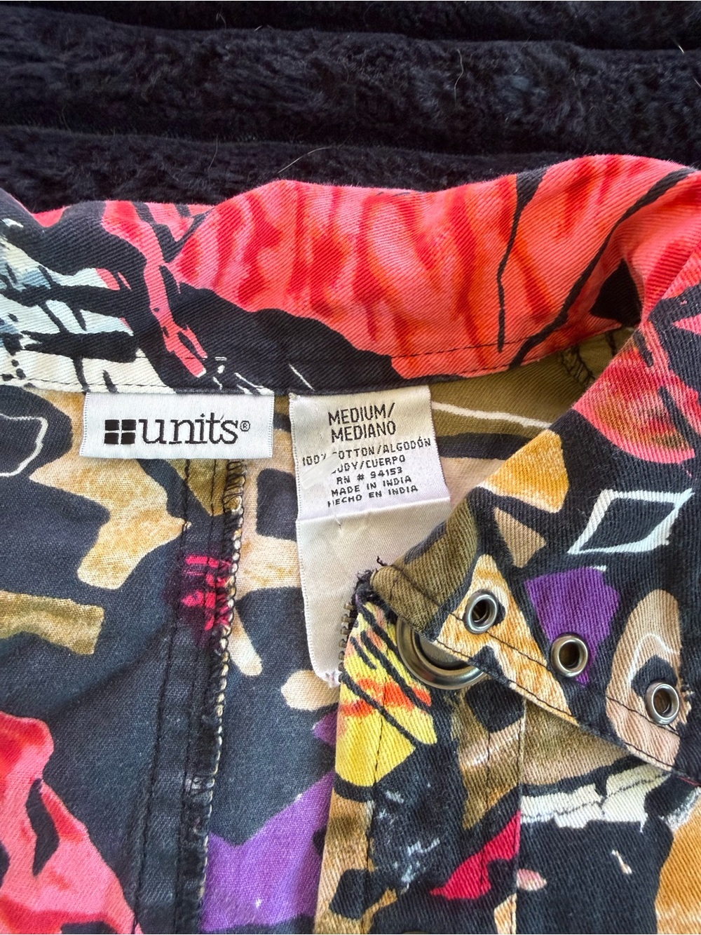 Printed Utility Jacket - Multicolor - Picture 4 of 6
